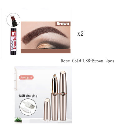 Electric Eyebrow Repairer Not Blooming Liquid Eyeliner